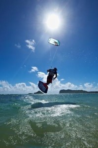 Kite surf jump