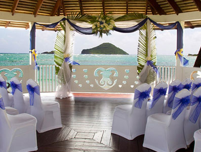 Destination Wedding Packages Coconut Bay Resort St Lucia Diamond Wedding Package