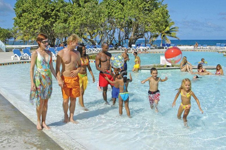 family vacation in St. Lucia