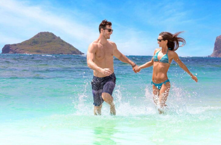 jumpinginwater The Top Romantic Places in St. Lucia to Propose to that Special Someone